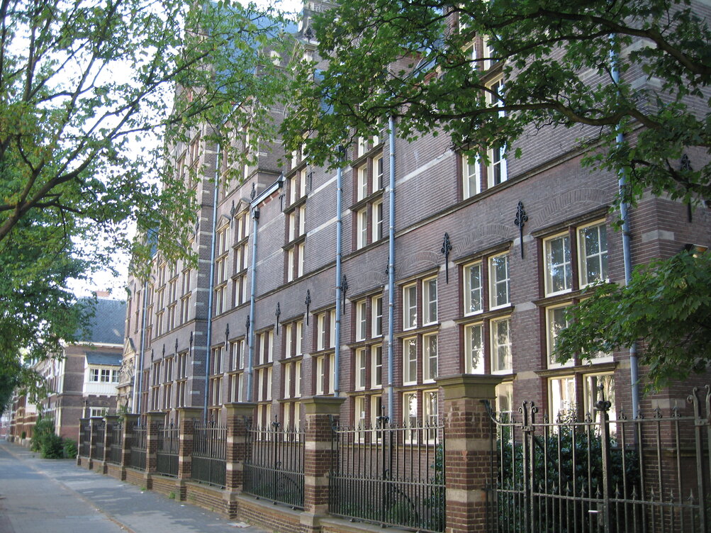 Het Gymnasium Haganum in Den Haag