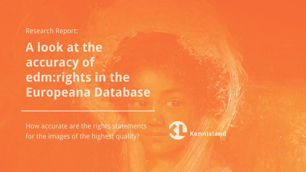 Research paper: A look at the accuracy of edm:rights in the Europeana Database