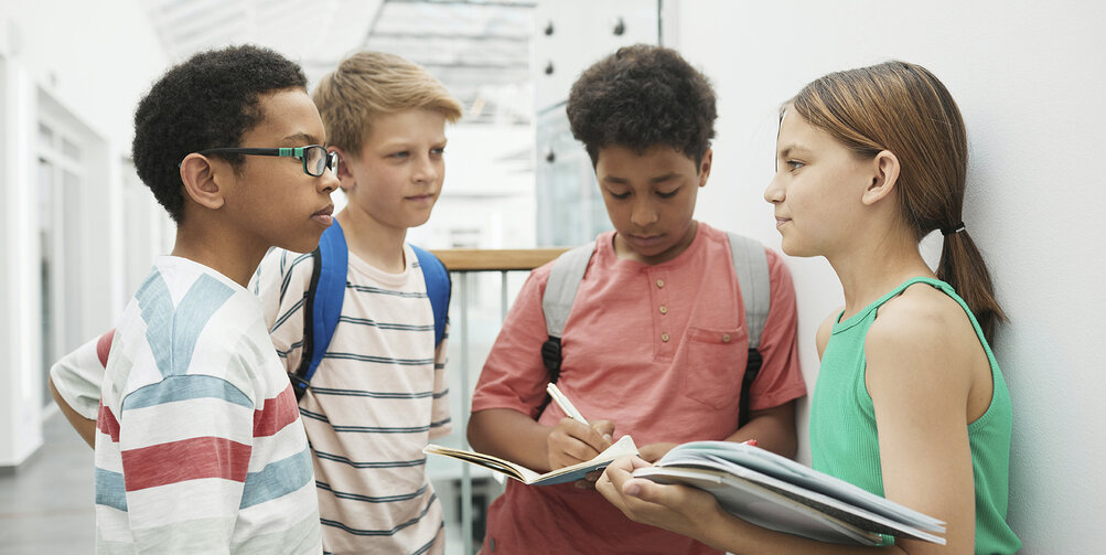 Kinderen op school