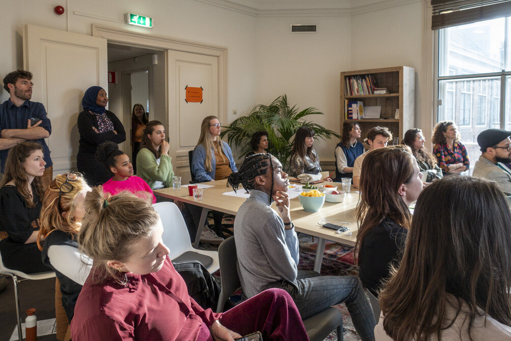 Volle bak in het kantoor van Kennisland.