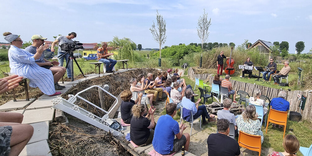 De experimentele eco-wijk Oosterwold.