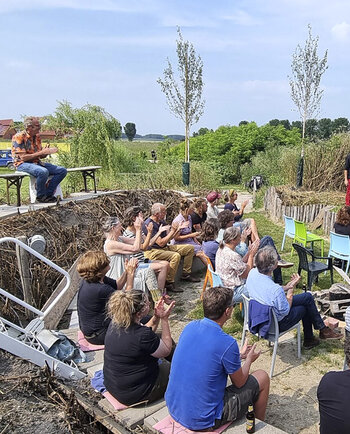 De experimentele eco-wijk Oosterwold.